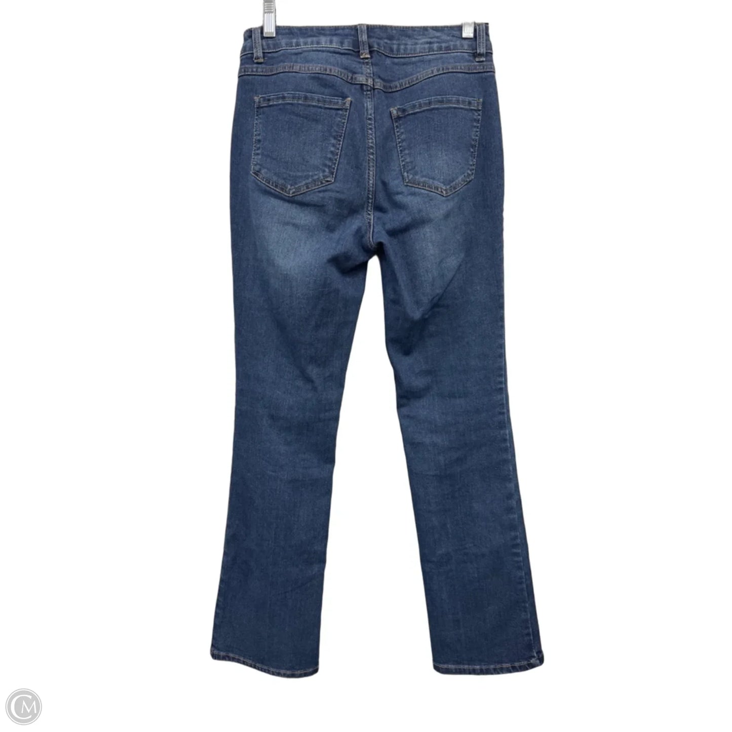 Jeans Straight By D Jeans In Blue Denim, Size: 6