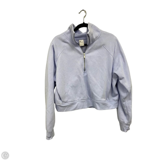 Athletic Sweatshirt Collar By All In Motion In Purple, Size: Xl