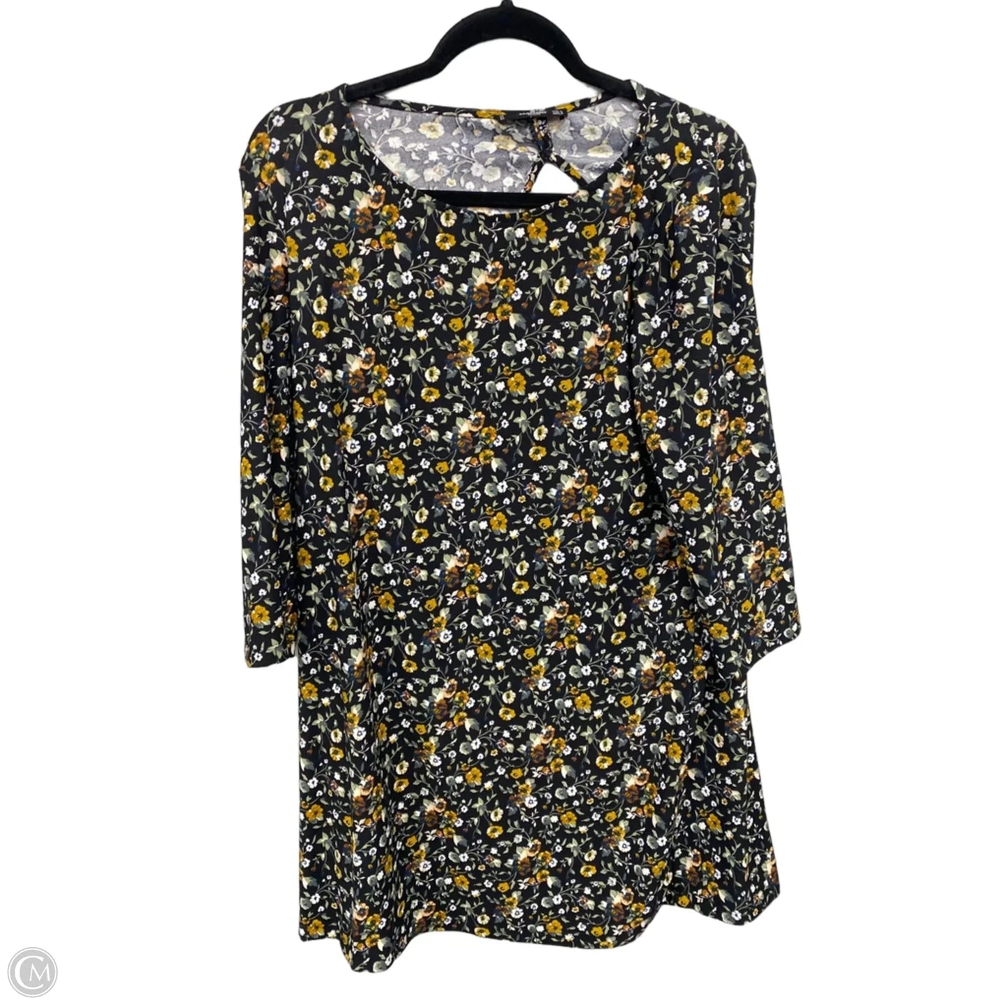 Dress Casual Short By Mango In Black & Brown, Size: M