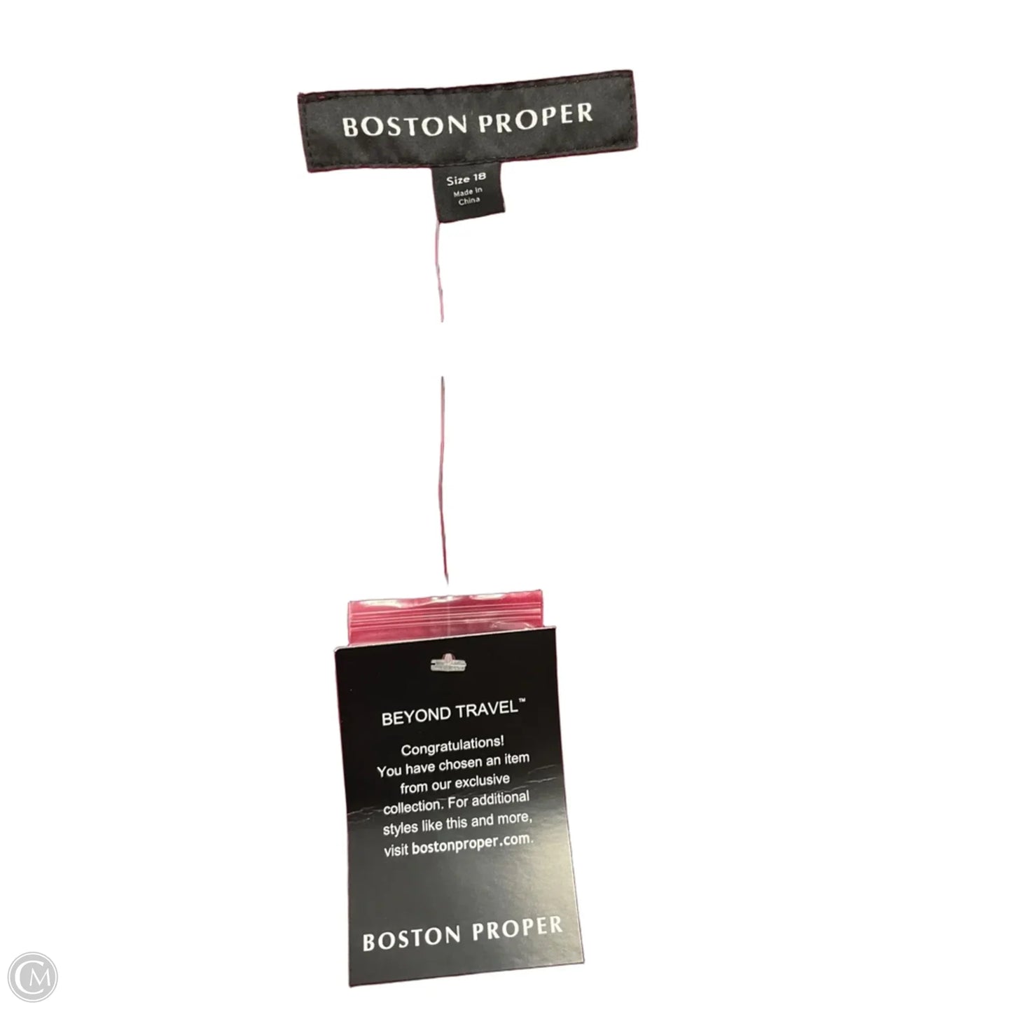 Blazer By Boston Proper In Pink, Size: 1x