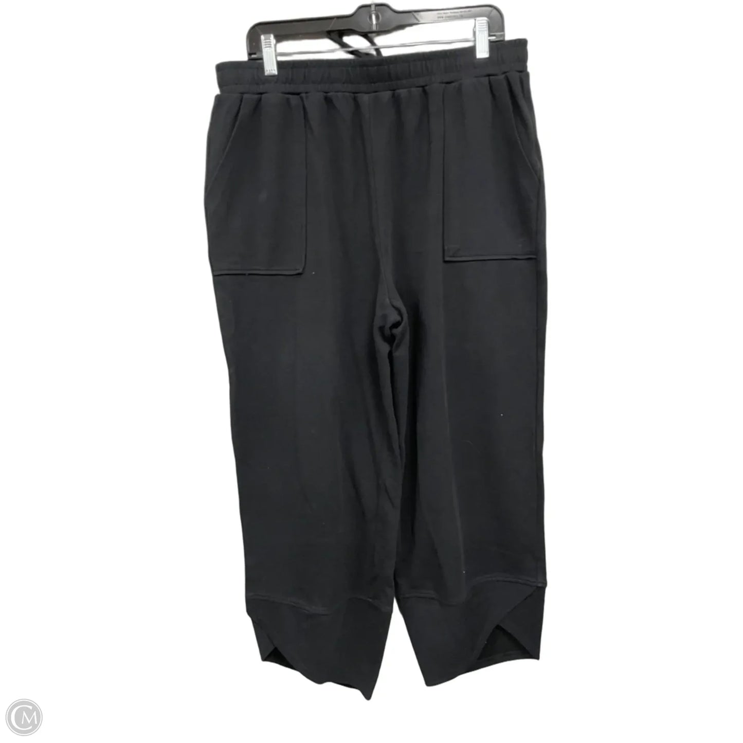 Pants Wide Leg By Trendy Queen In Black, Size: Xl