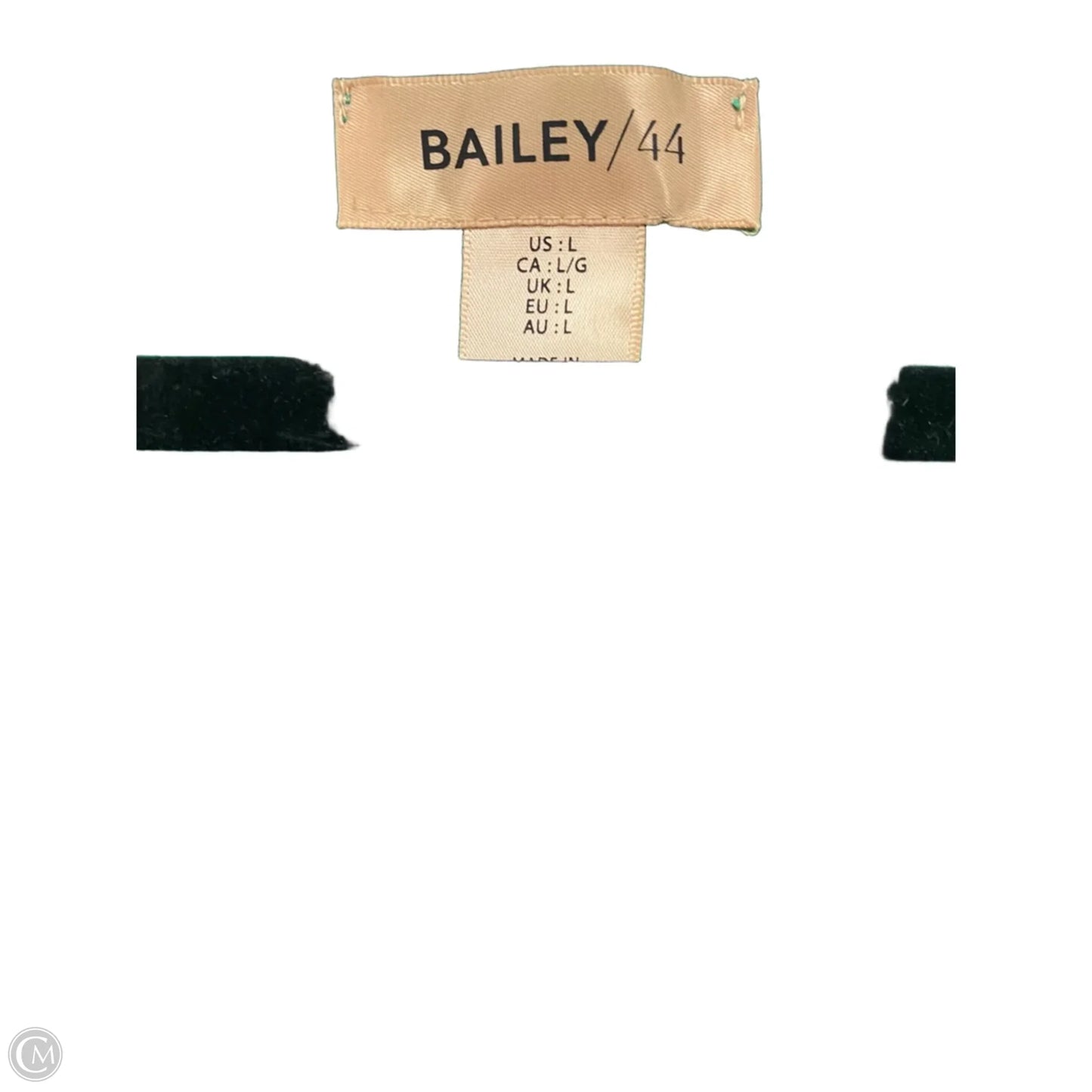 Blouse Long Sleeve By Bailey 44 In Green & Purple, Size: L