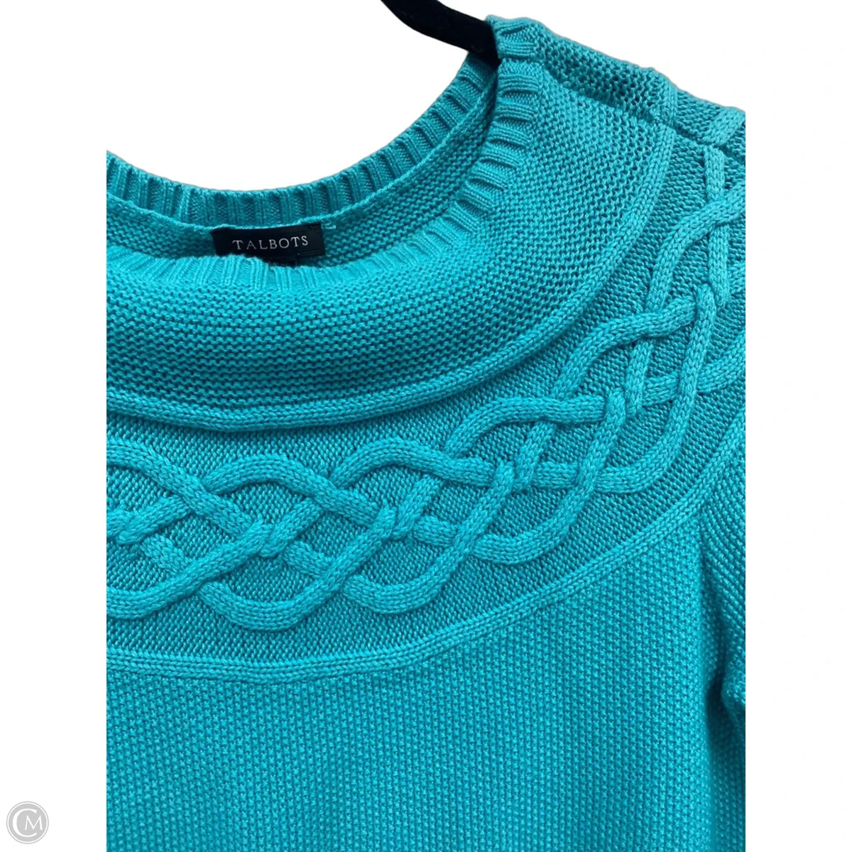 Sweater By Talbots In Blue, Size: M