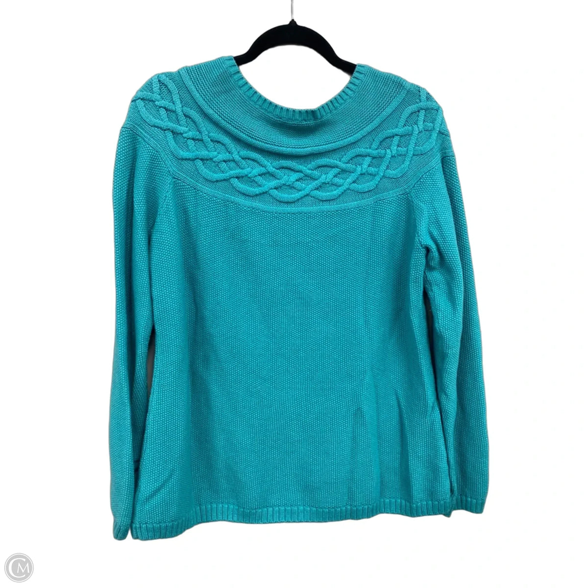 Sweater By Talbots In Blue, Size: M