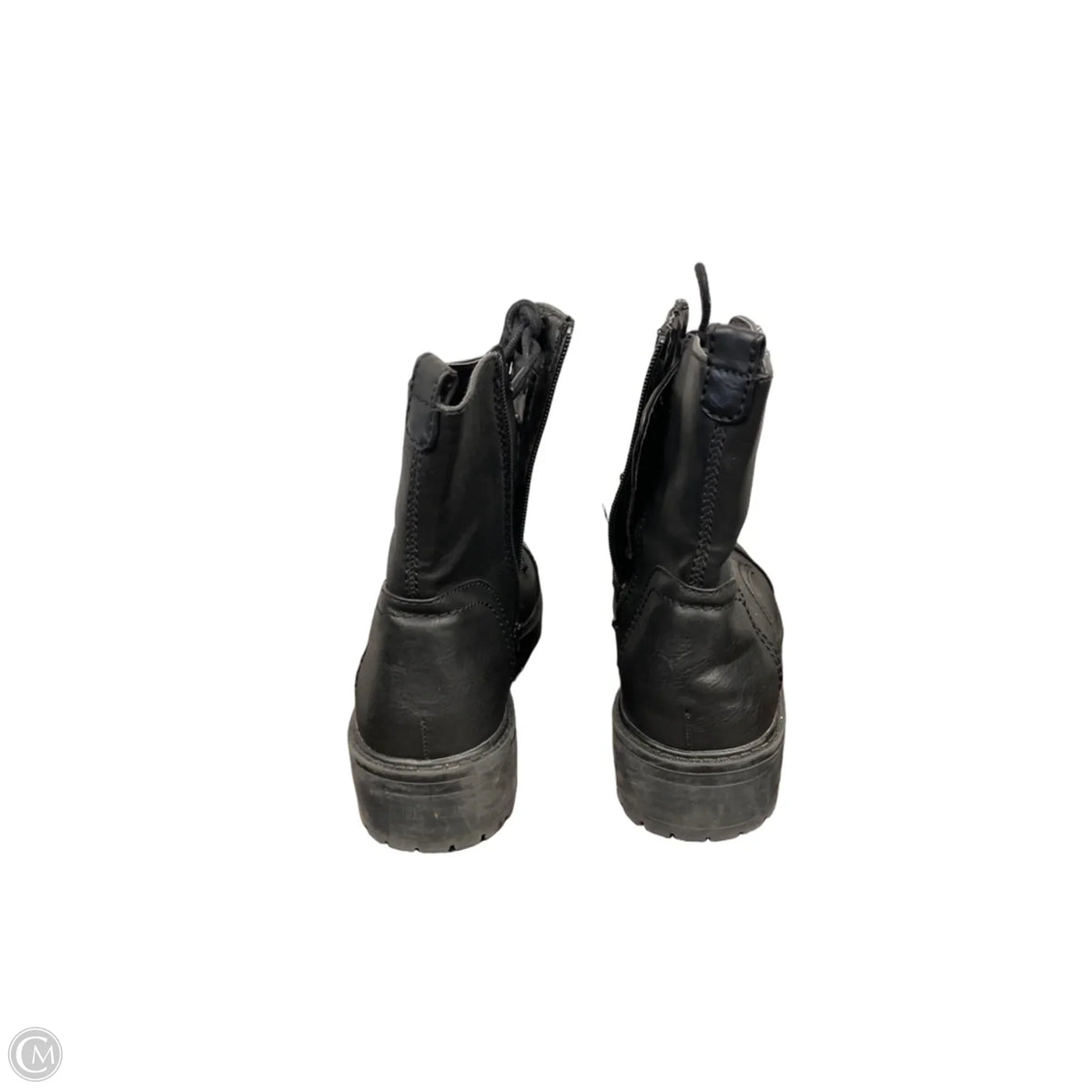 Boots Combat By Universal Thread In Black, Size: 9.5