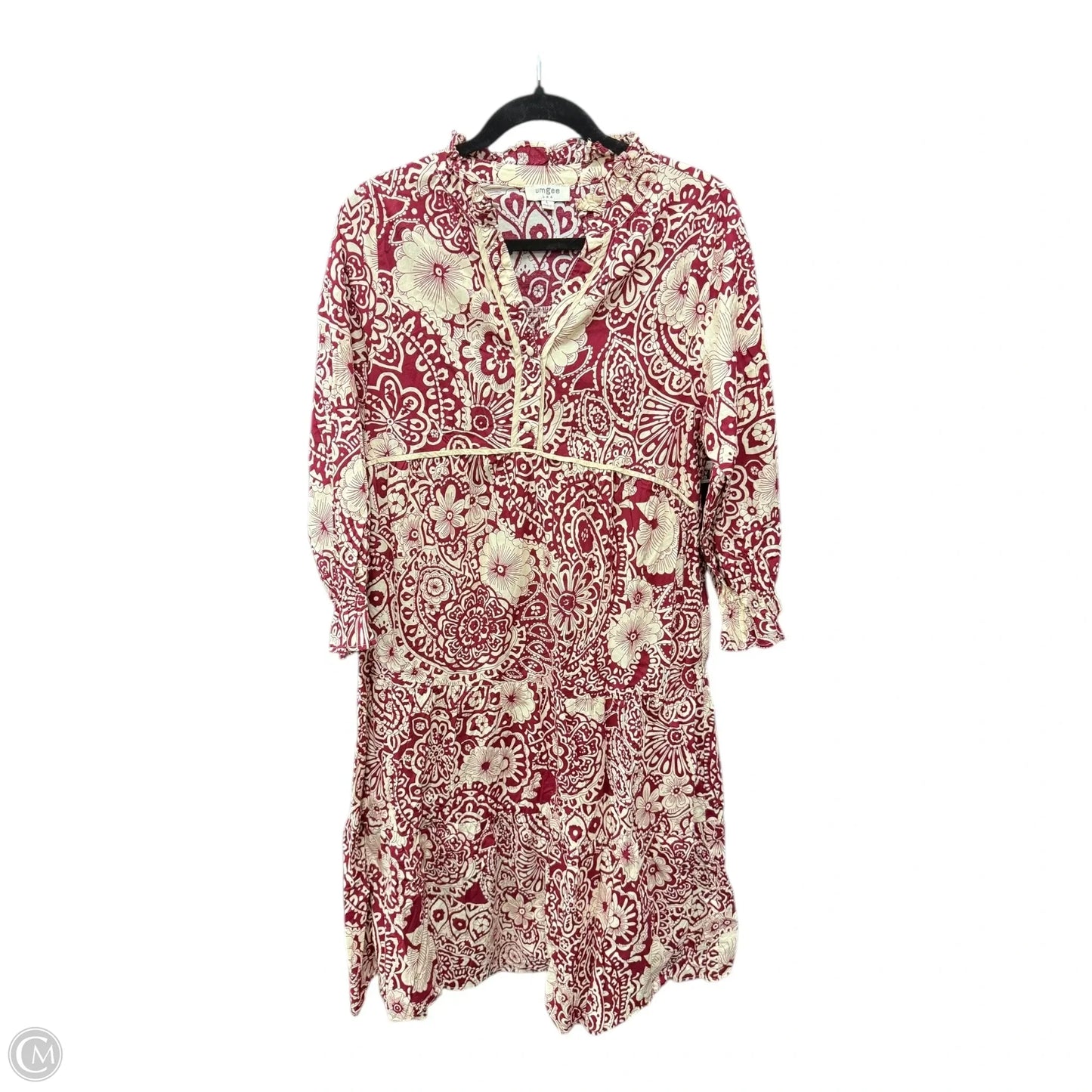 Dress Casual Maxi By Umgee In Floral Print, Size: L