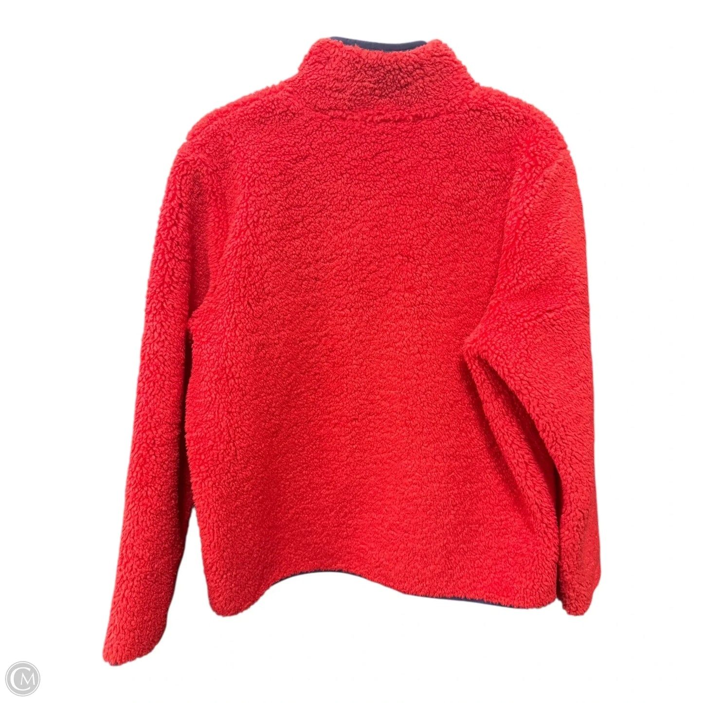 Jacket Fleece By Vineyard Vines In Red, Size: M