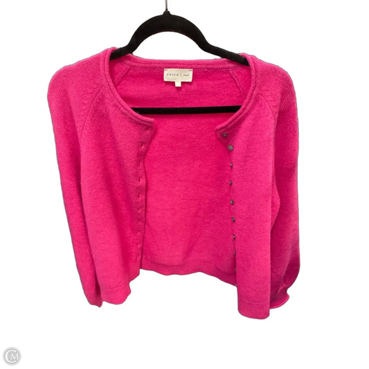 Cardigan By Entro In Pink, Size: S