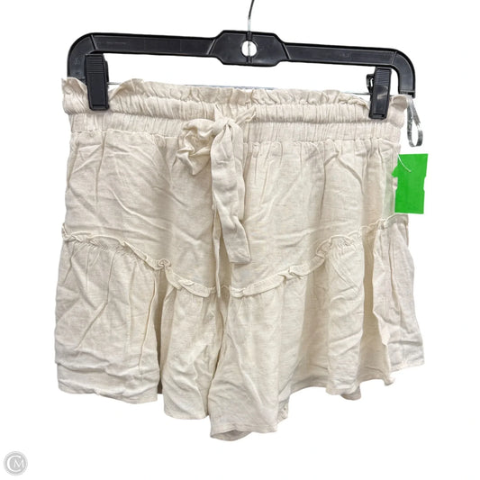 Shorts By Vestique In Cream, Size: S