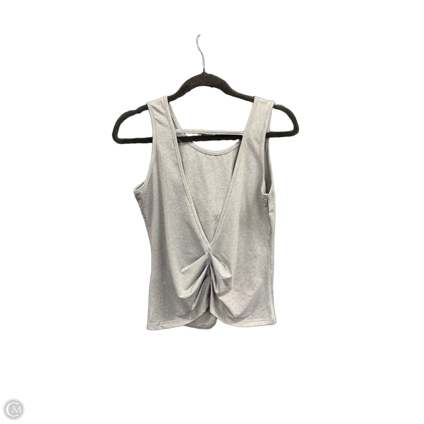 Athletic Tank Top By Clothes Mentor In Grey, Size: S