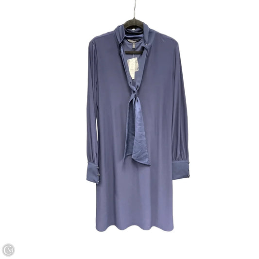 Dress Casual Midi By White House Black Market In Navy, Size: Xl