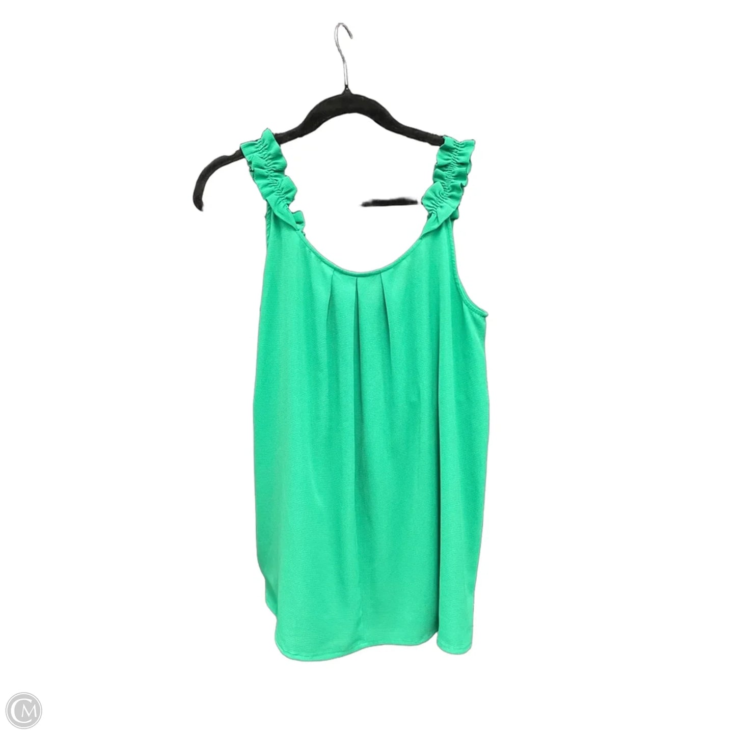 Blouse Sleeveless By London Times In Green, Size: M