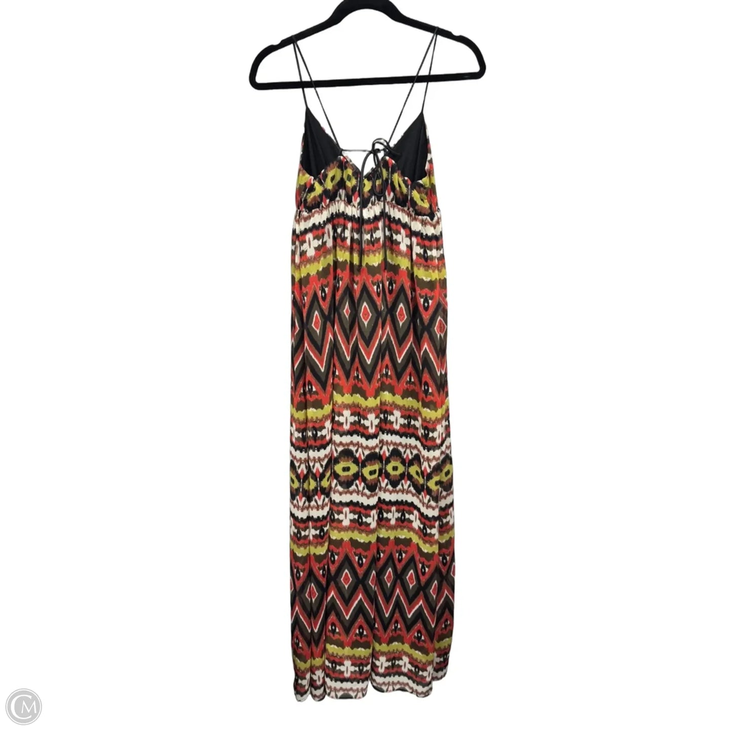 Dress Casual Maxi By Clothes Mentor In Brown & Red, Size: S