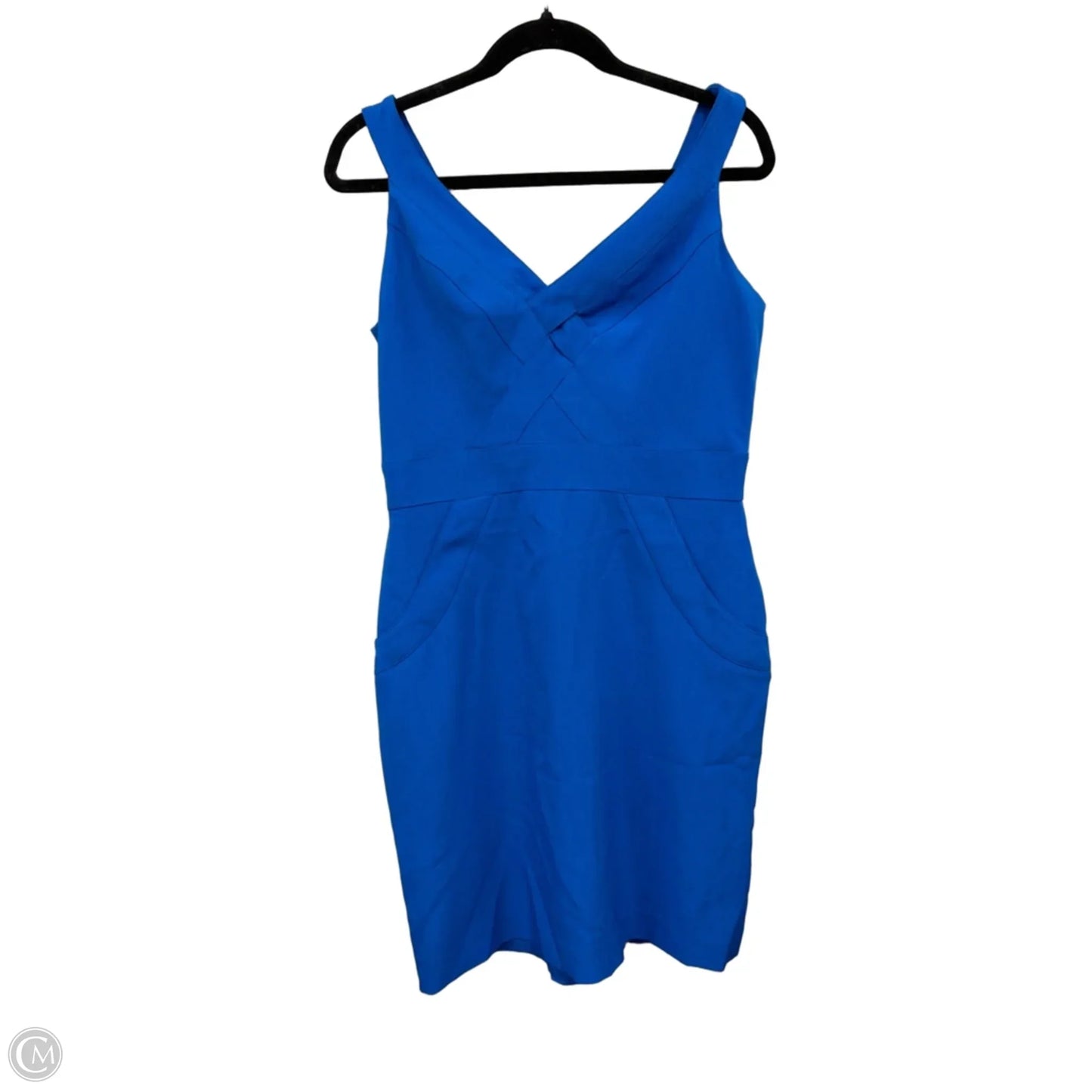 Dress Casual Midi By Clothes Mentor In Blue, Size: 10