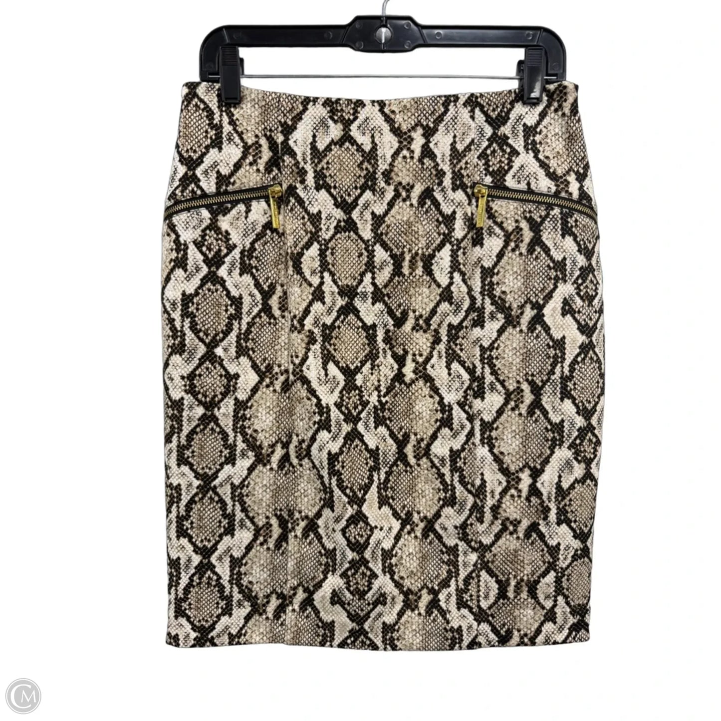 Skirt Midi By Michael By Michael Kors In Animal Print, Size: 6
