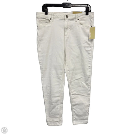 Jeans Skinny By Michael By Michael Kors In White, Size: 10