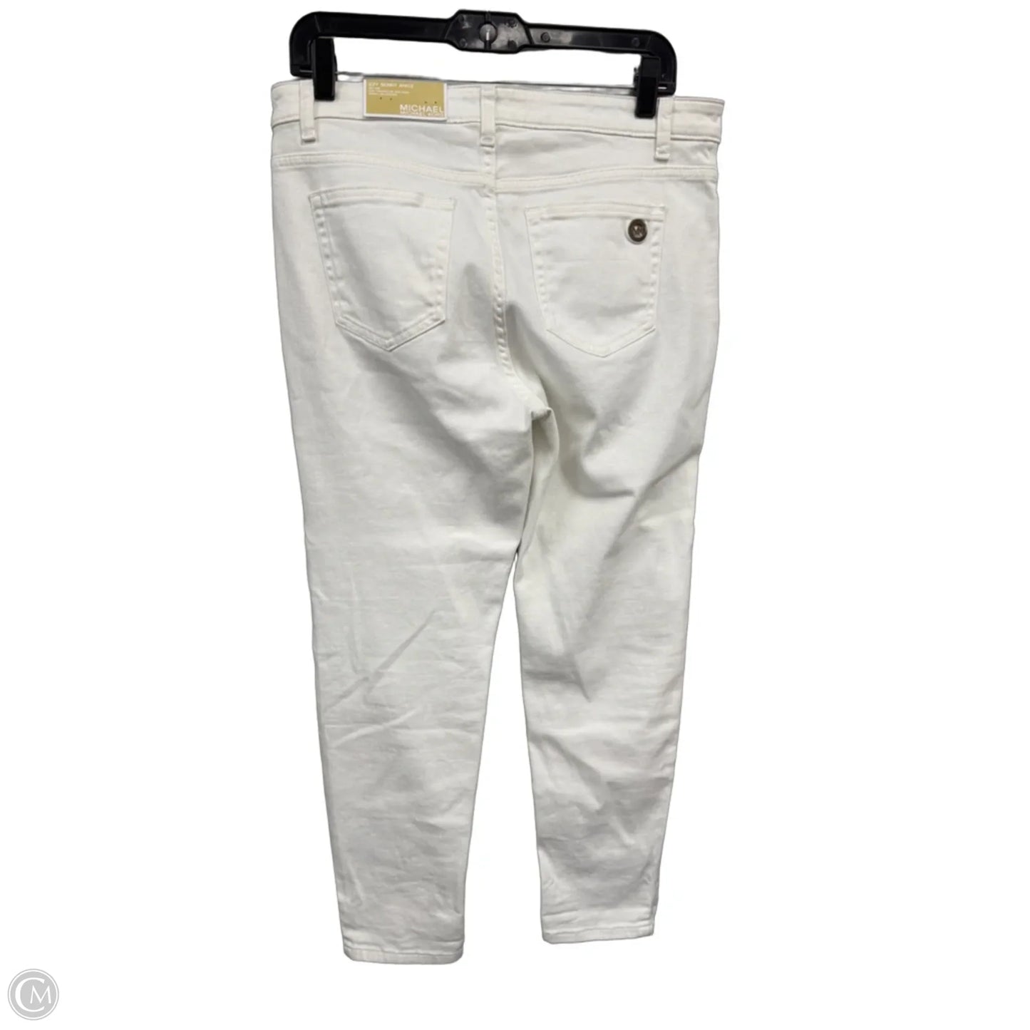 Jeans Skinny By Michael By Michael Kors In White, Size: 10