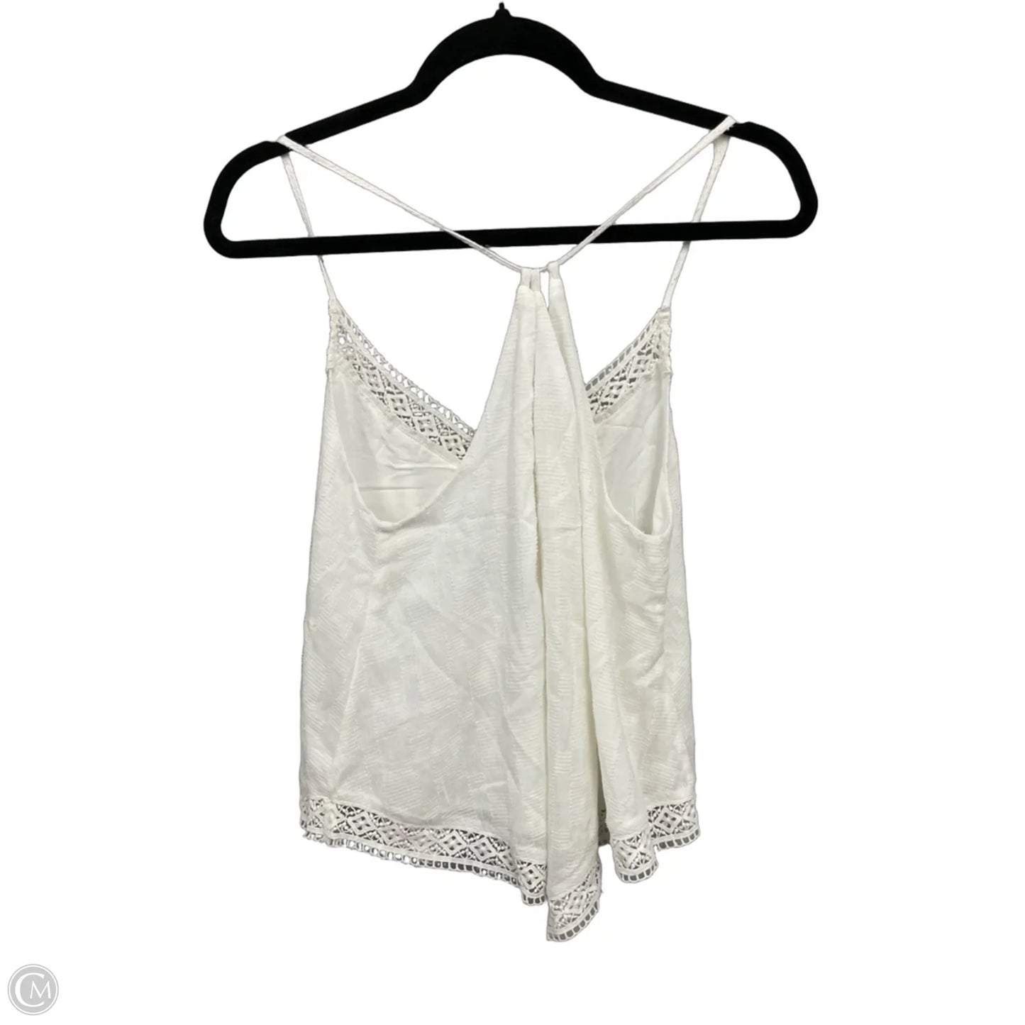 Top Sleeveless By Miss Me In White, Size: S