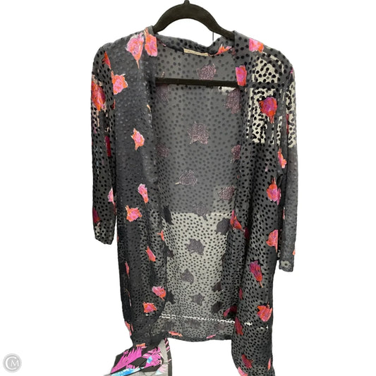 Cardigan By Floreat In Blue & Pink, Size: Osfm