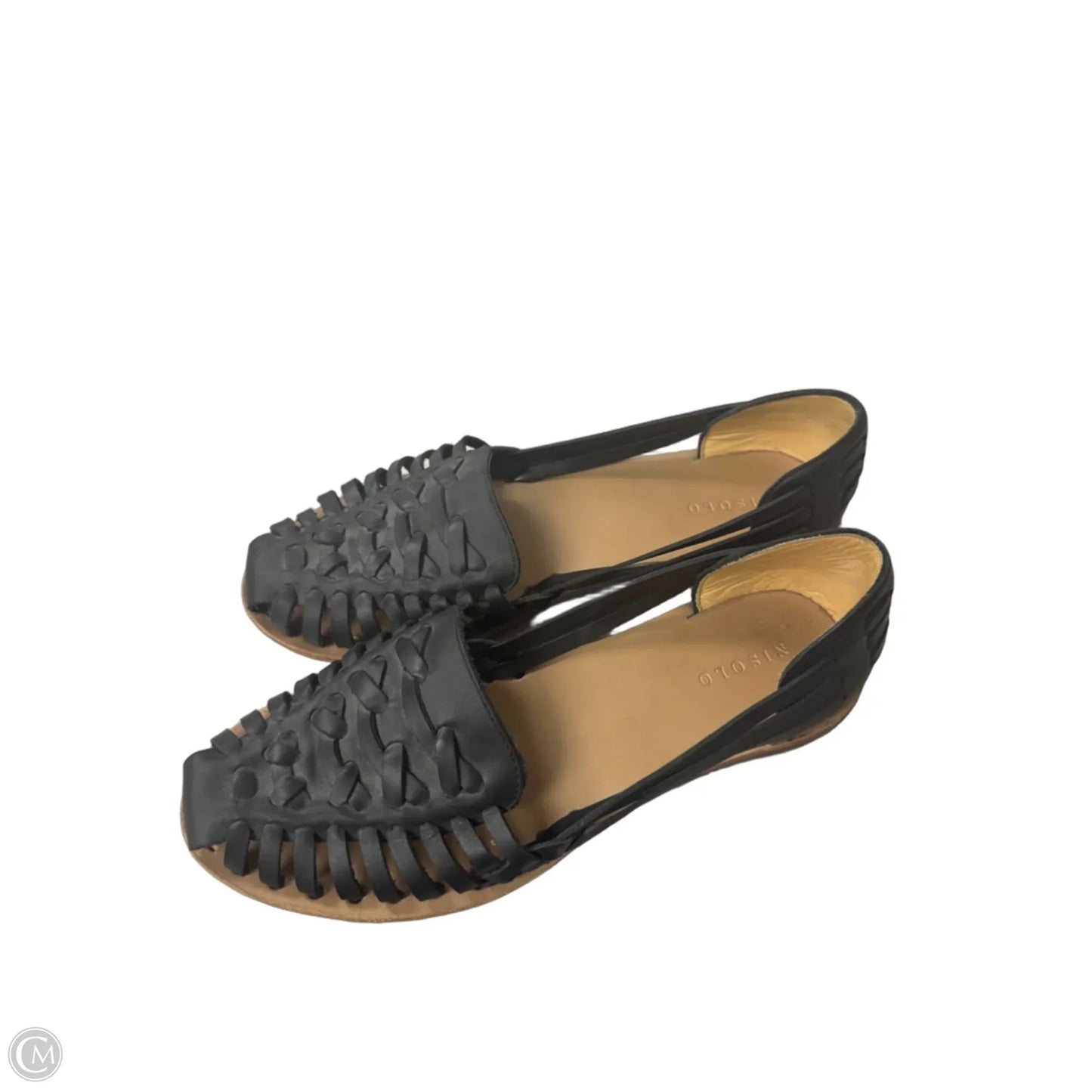 Shoes Flats By Clothes Mentor In Black, Size: 9