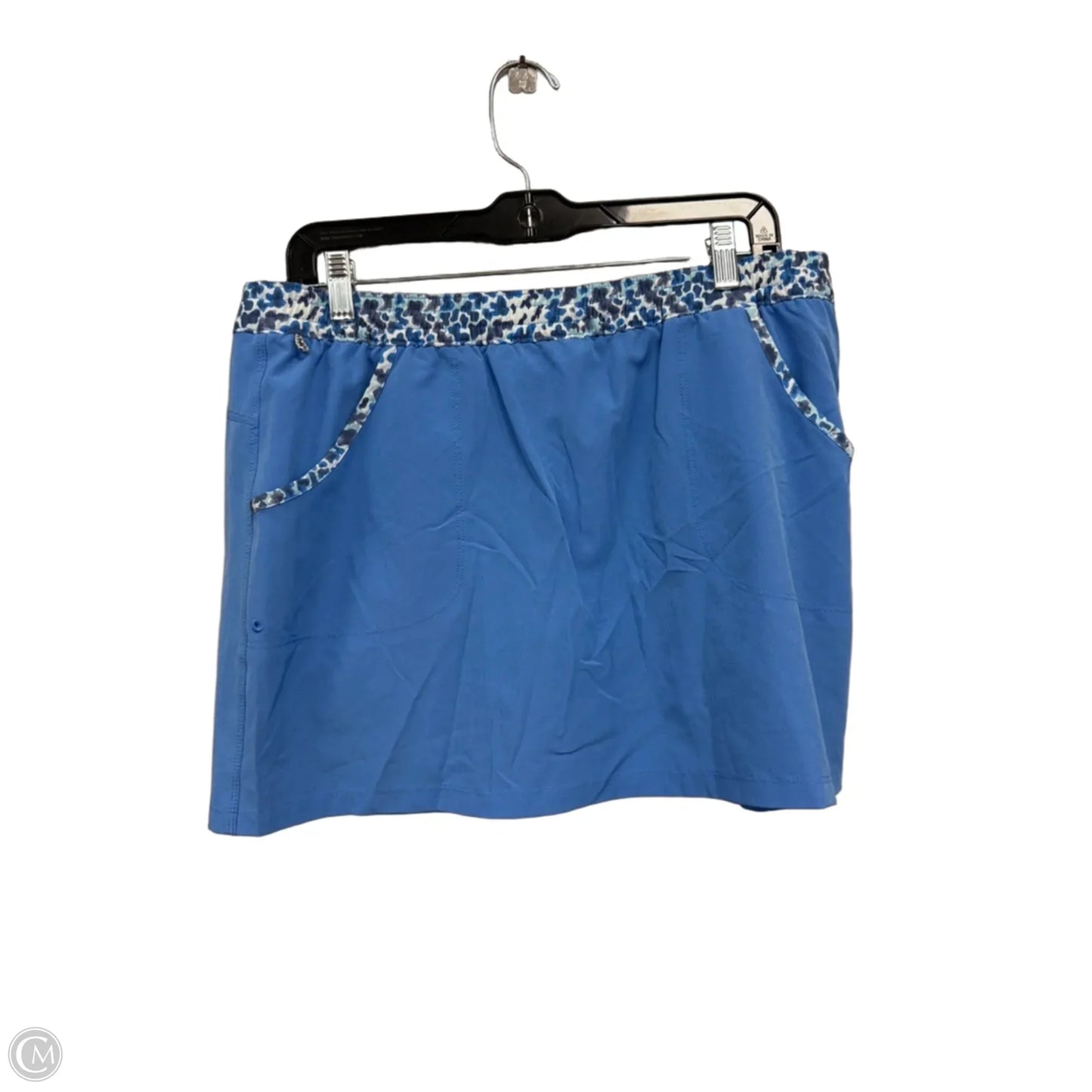 Athletic Skort By Columbia In Blue, Size: L
