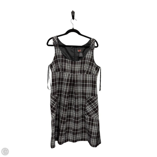Dress Casual Midi By R And K Originals In Black & White, Size: 12