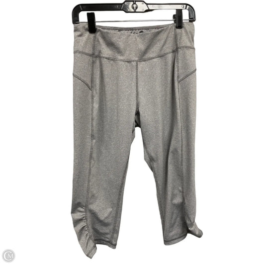 Athletic Leggings Capris By Danskin In Grey, Size: M