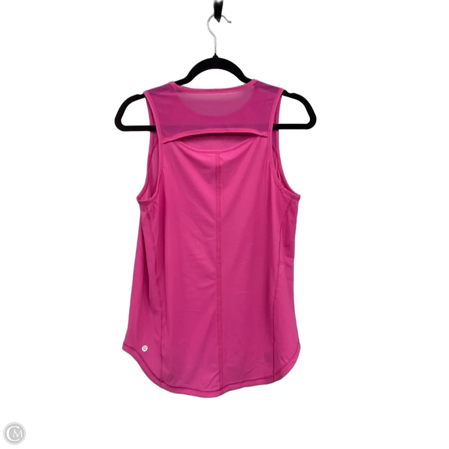 Athletic Tank Top By Lululemon In Pink, Size: M