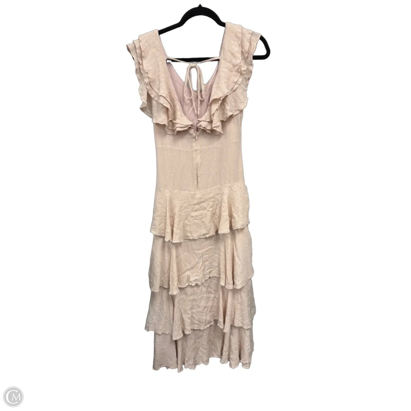 Dress Casual Maxi By Lulus In Beige, Size: M