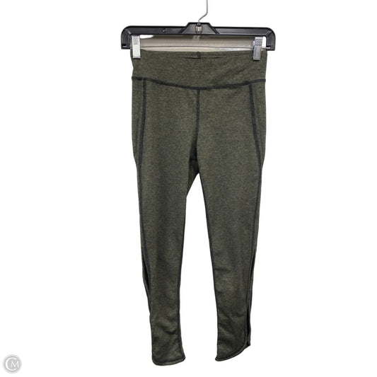 Athletic Leggings Capris By Clothes Mentor In Green, Size: Sp