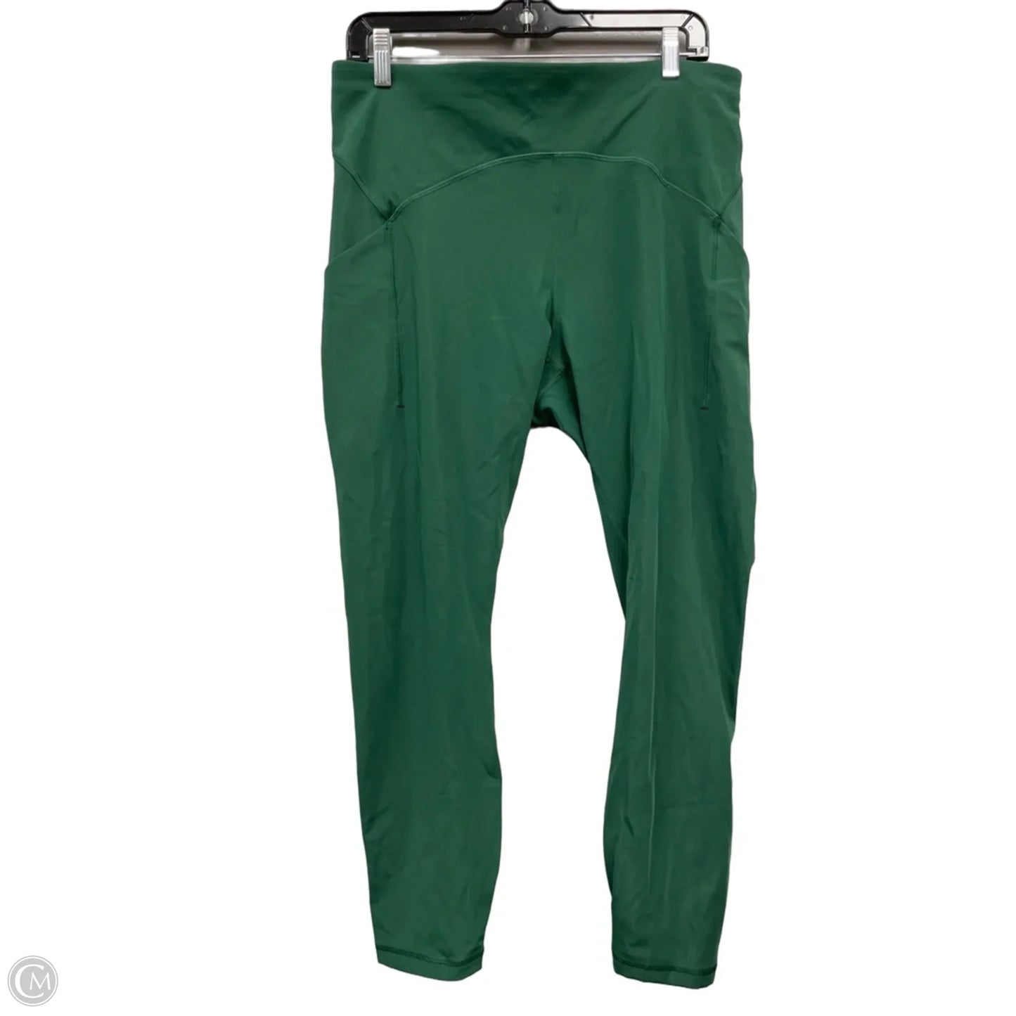 Athletic Leggings By Lululemon In Green, Size: 14