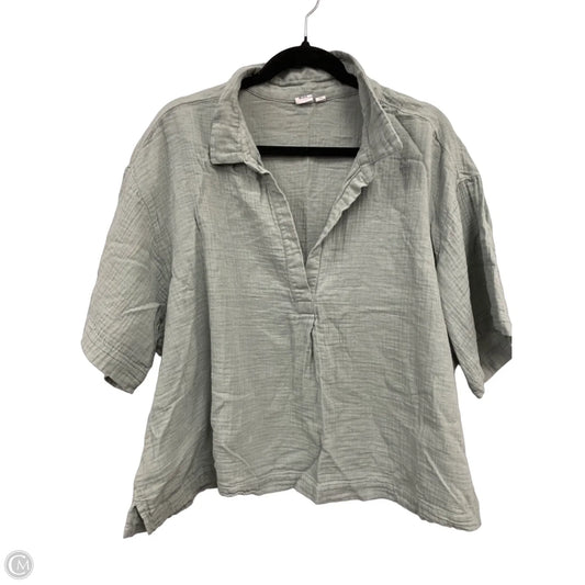 Top Short Sleeve By Gap In Green, Size: Xxl