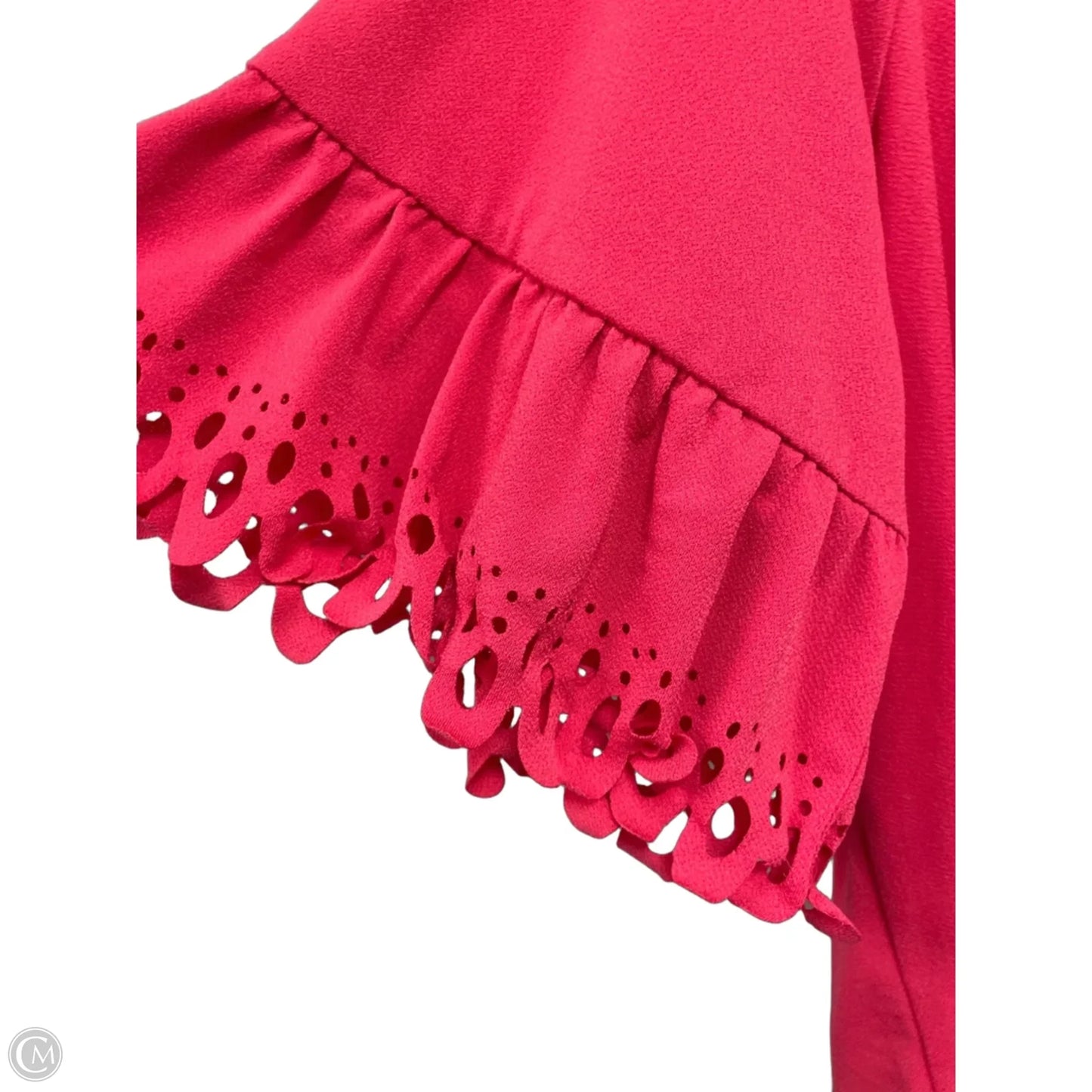 Top Short Sleeve By Banana Republic In Pink, Size: Xl