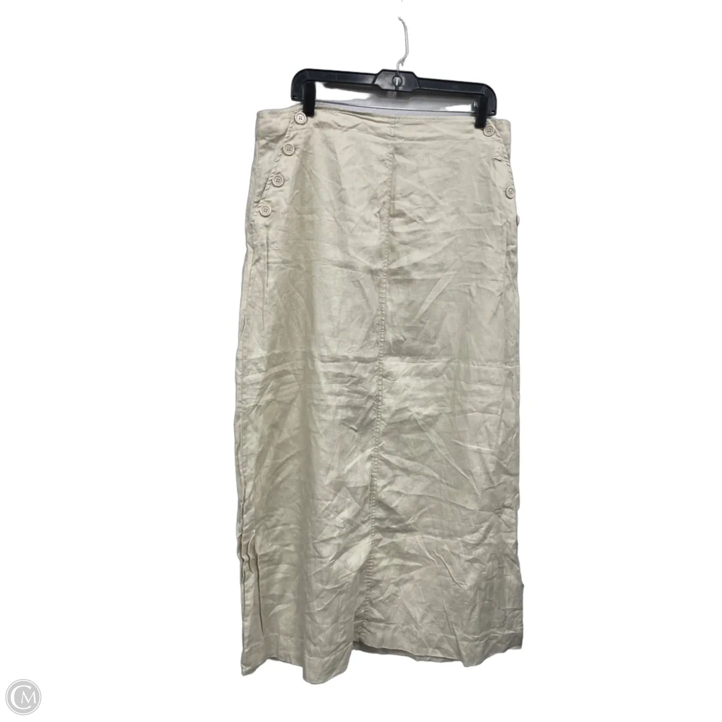 Skirt Maxi By Sophie Max In Tan, Size: Xl