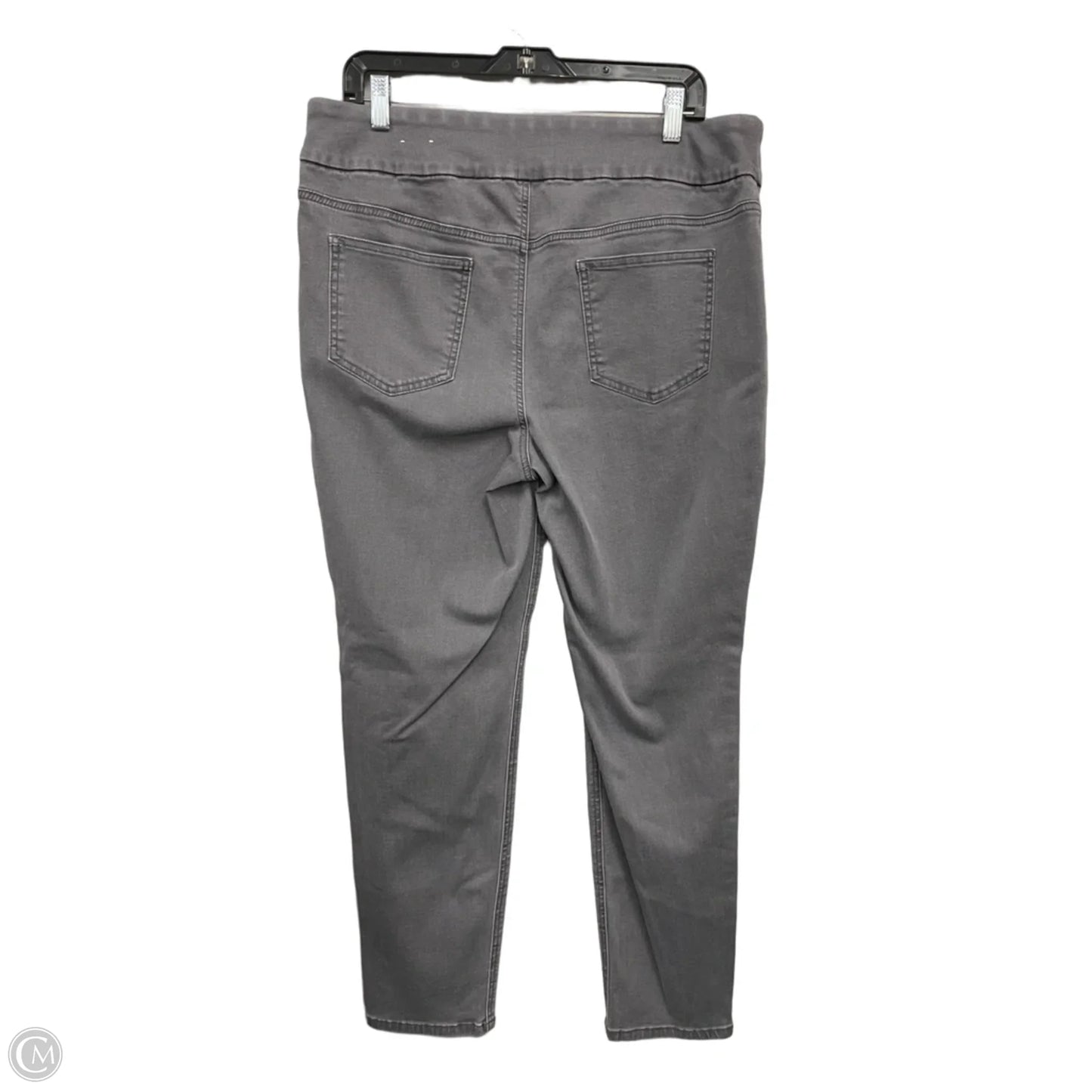 Jeans Jeggings By Chicos In Grey, Size: M