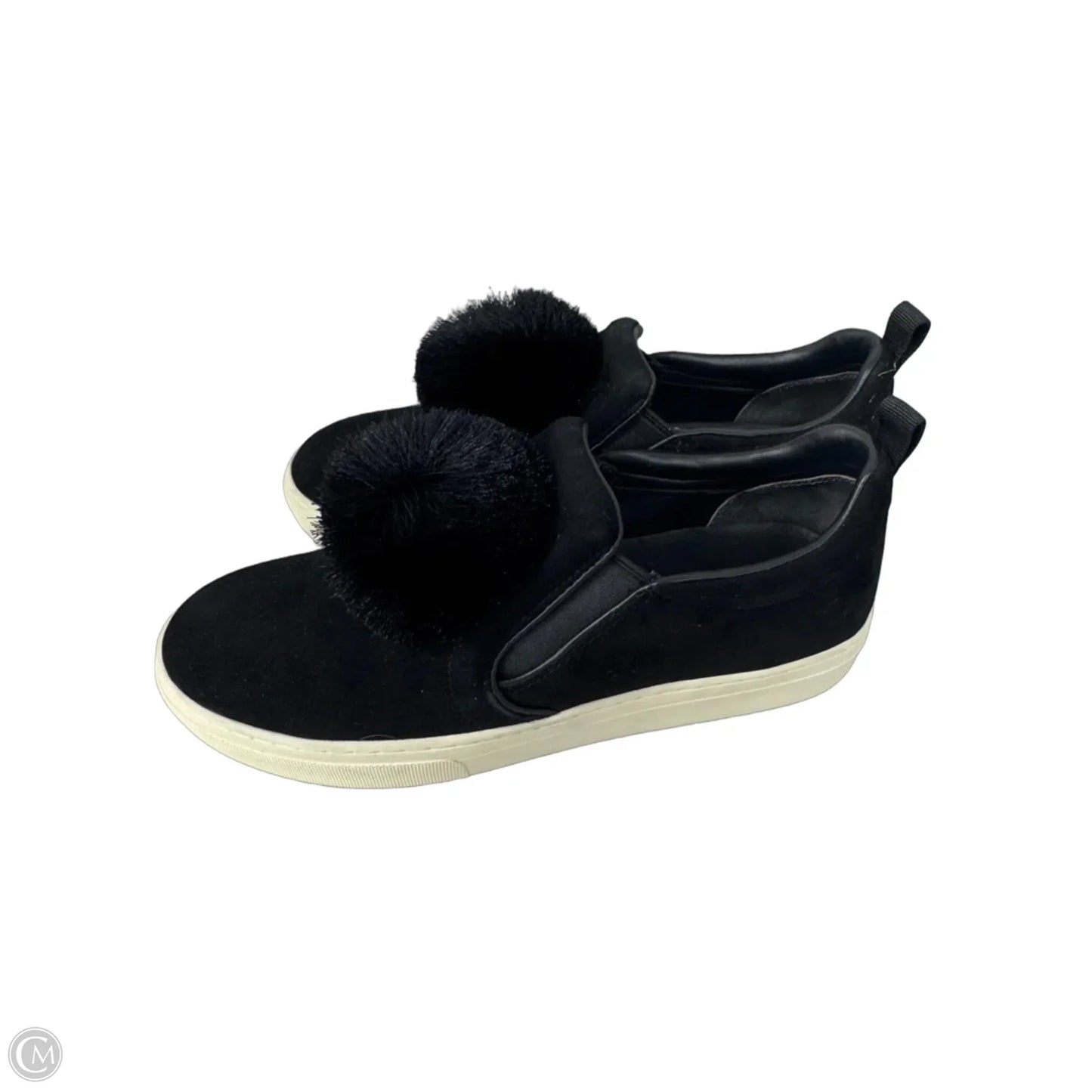Shoes Designer By Tory Burch In Black & Cream, Size: 9.5
