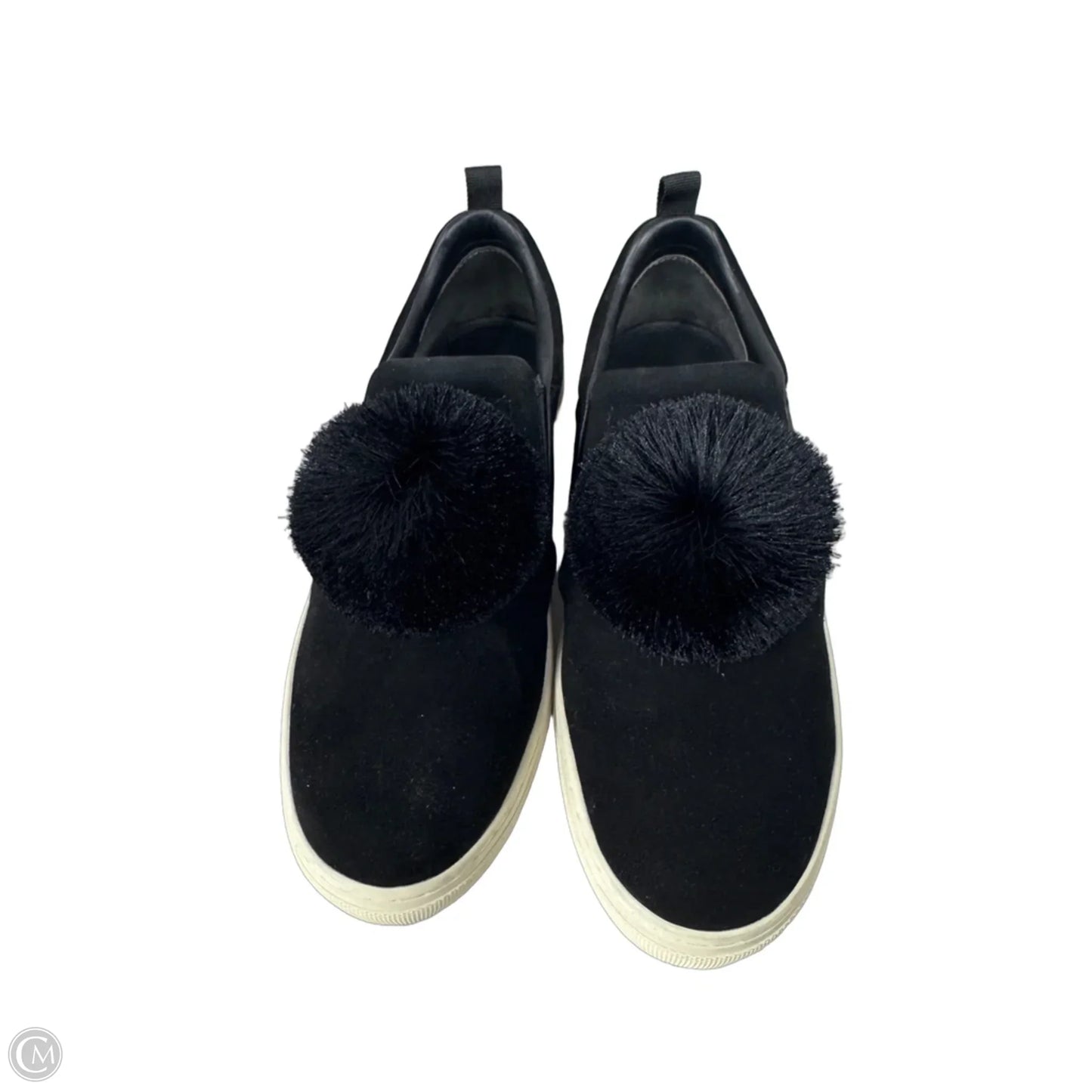 Shoes Designer By Tory Burch In Black & Cream, Size: 9.5