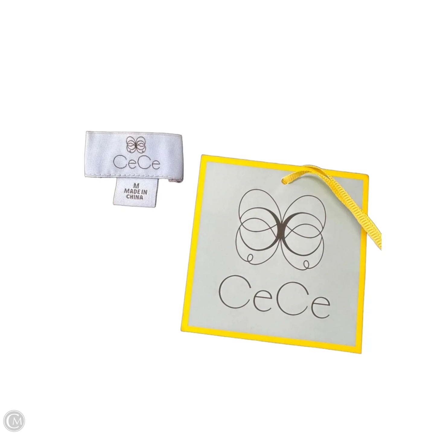 Top Sleeveless By Cece In Black, Size: M
