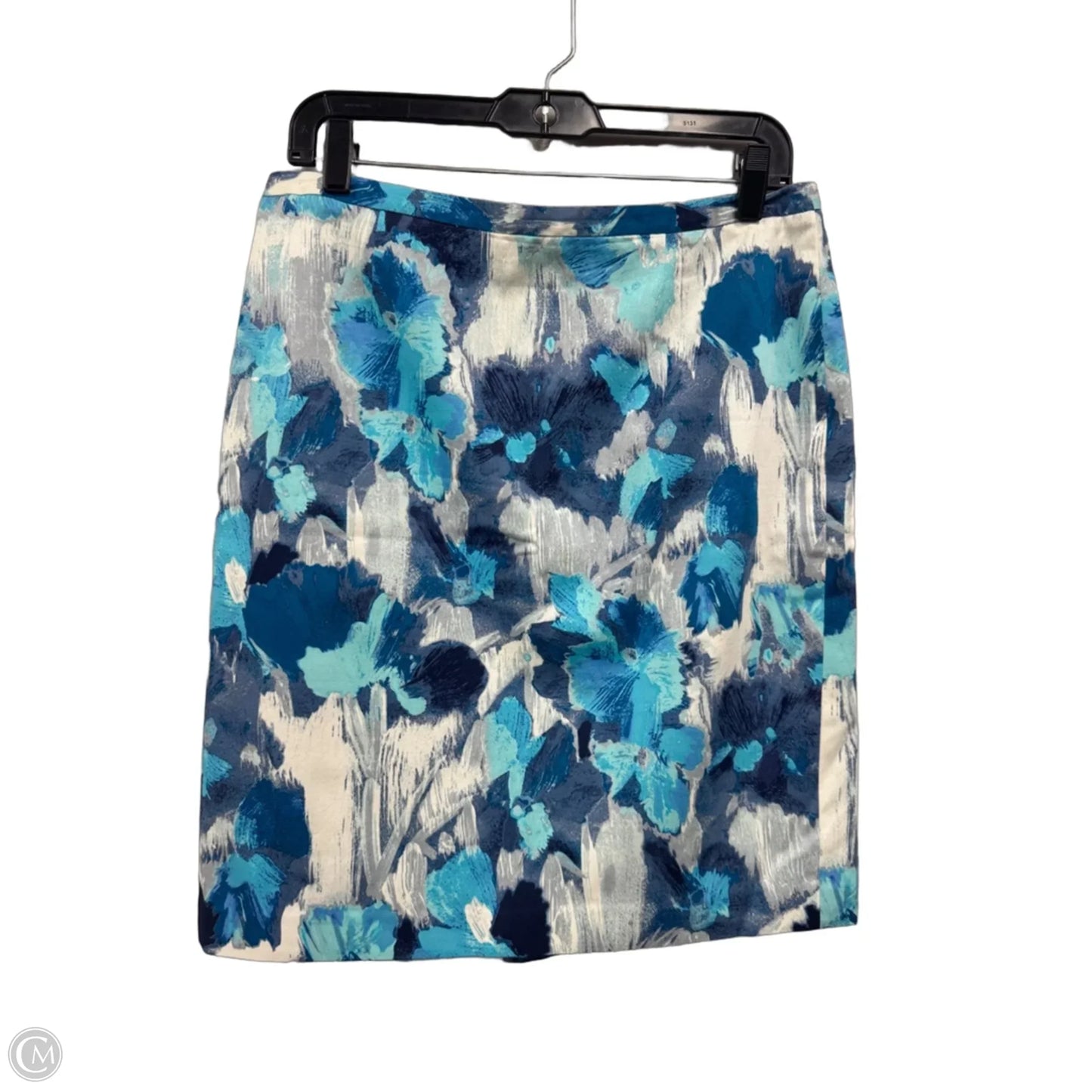 Skirt Midi By Tahari In Blue, Size: 8