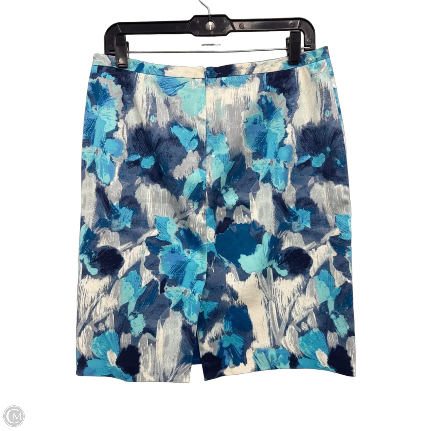Skirt Midi By Tahari In Blue, Size: 8
