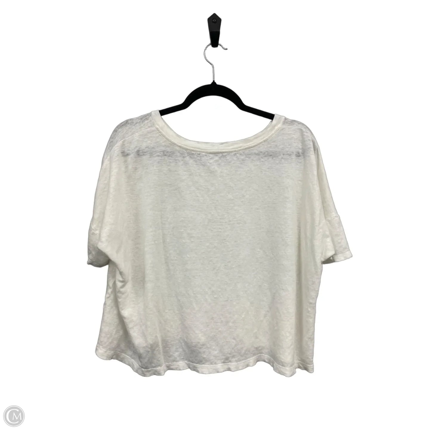 Top Sleeveless By Eileen Fisher In White, Size: M