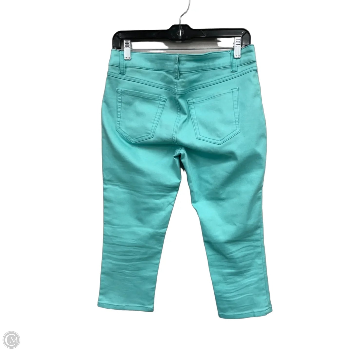 Jeans Cropped By D Jeans In Teal, Size: 8