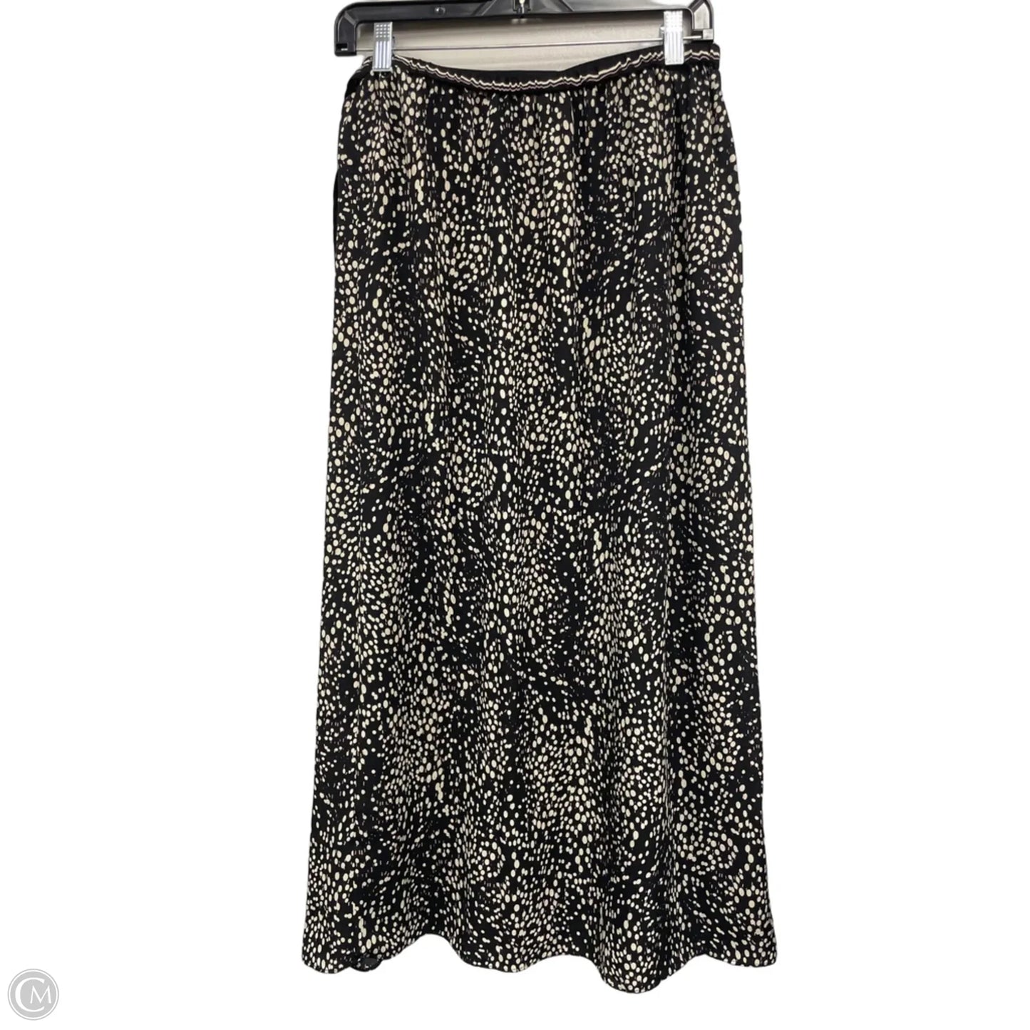 Skirt Maxi By Max Studio In Black & Cream, Size: S