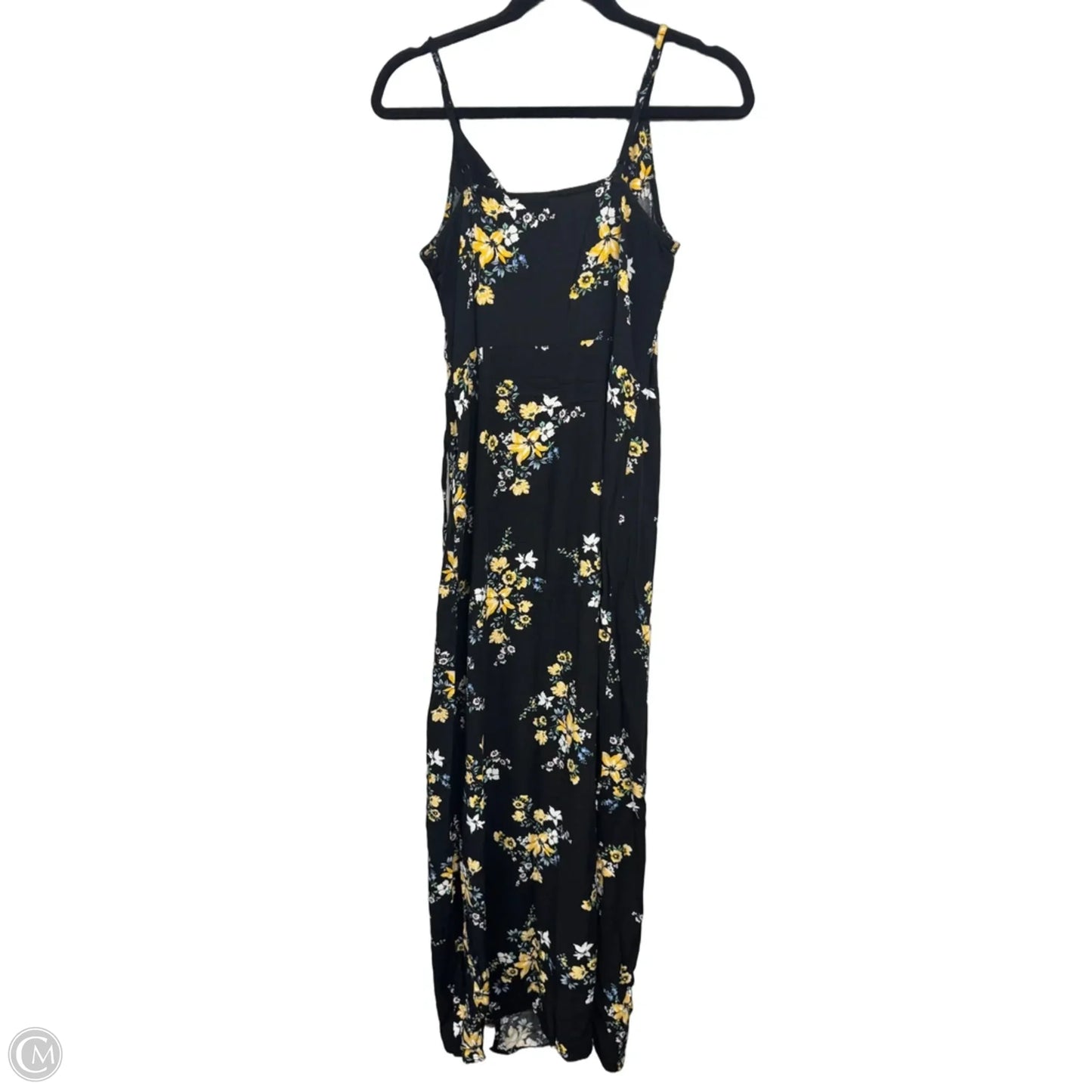 Dress Casual Maxi By H&m In Black, Size: 8