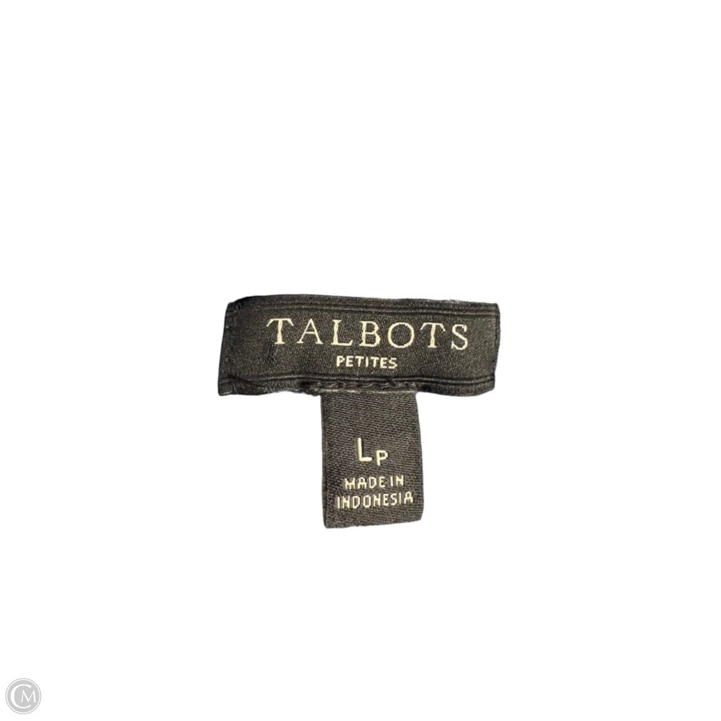 Top Long Sleeve By Talbots In Blue, Size: L