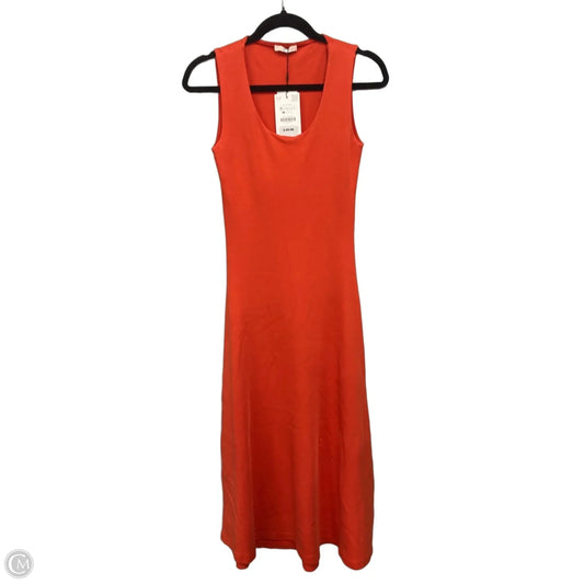 Dress Casual Maxi By Zara In Orange, Size: S