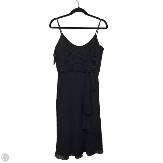 Dress Casual Midi By Ann Taylor In Black, Size: 6