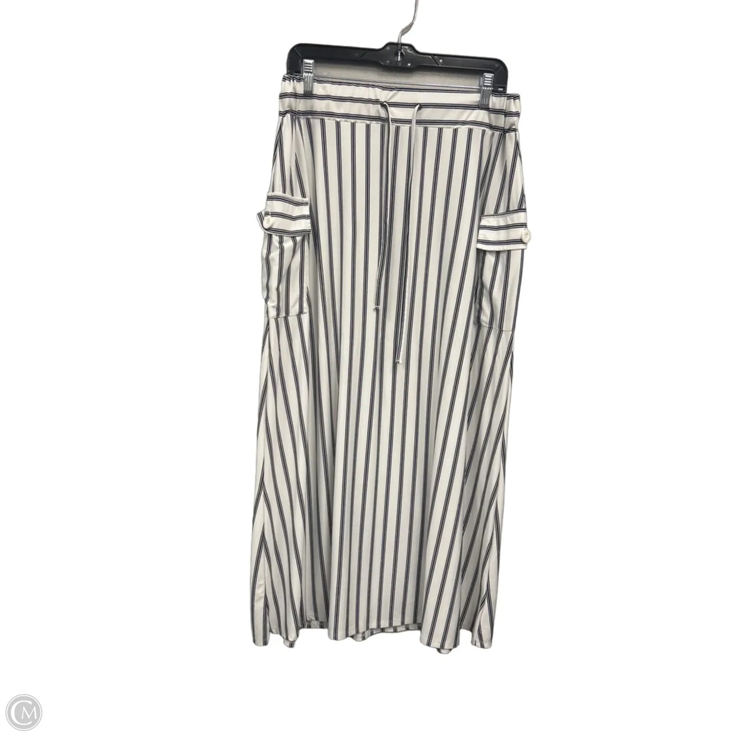 Skirt Midi By Robert Louis In Black & White, Size: L