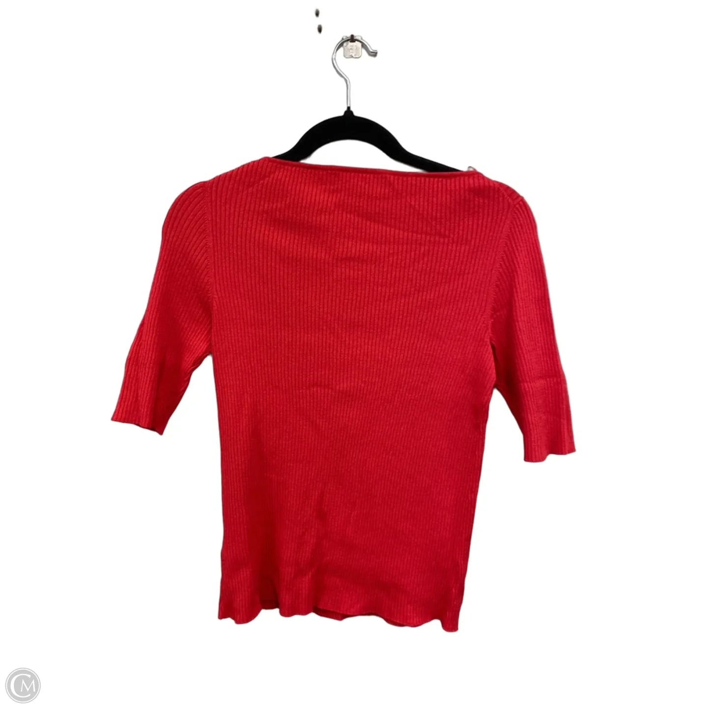 Top 3/4 Sleeve By Jones New York In Red, Size: S