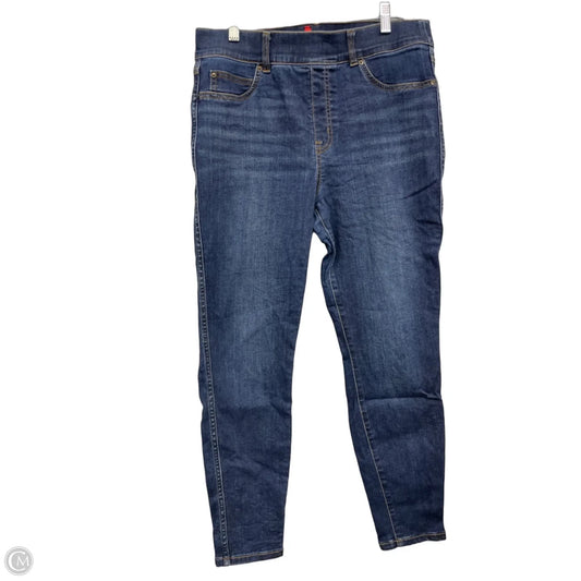 Jeans Skinny By Spanx In Blue Denim, Size: L